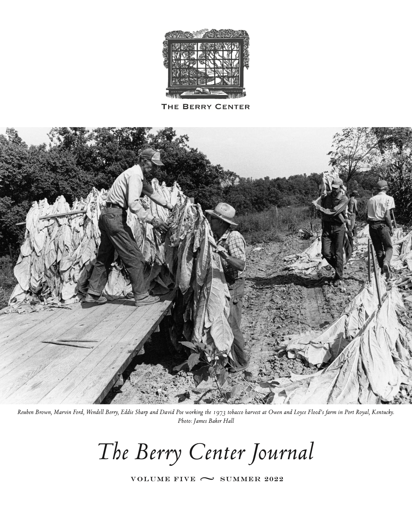 Cover of The Berry Center Journal - Volume Four - Spring 2021