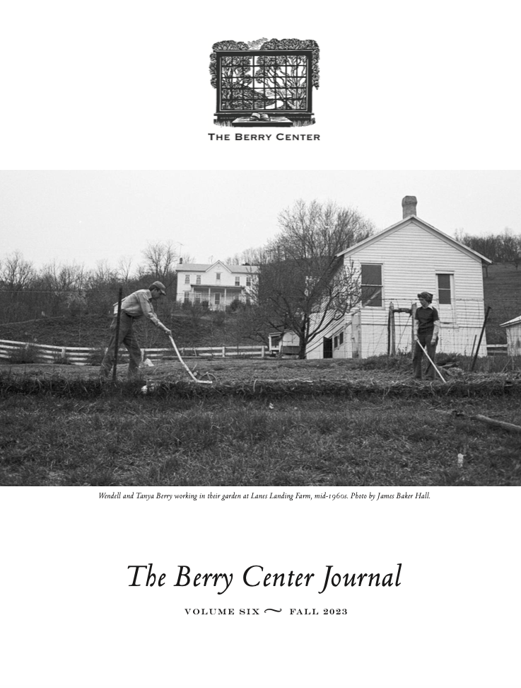 Cover of The Berry Center Journal - Volume Four - Spring 2021